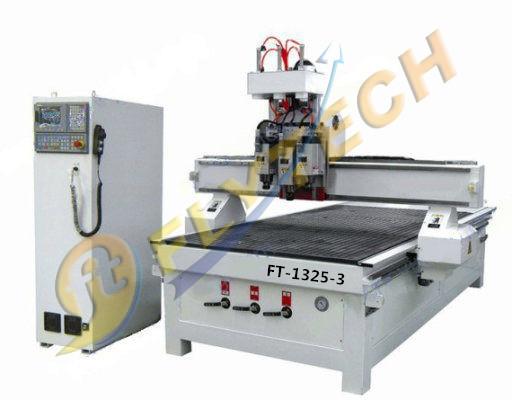 Quality factory price 3 pneumatic cylinder CNC wood carving Machine with air coolen spindle for sale
