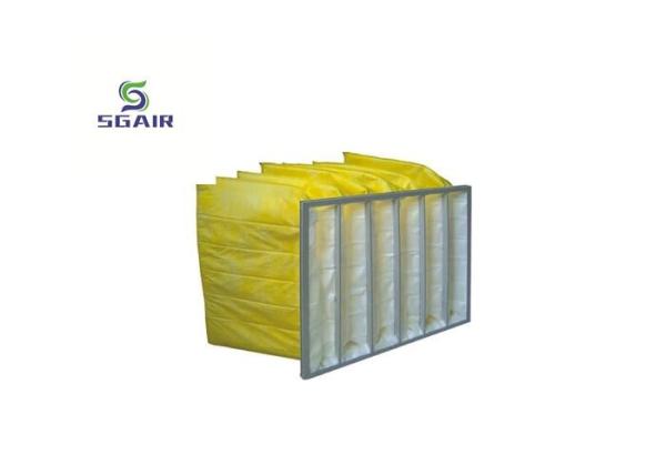 Quality Galvanized Compression Vacuum Hepa Bag Filter Made Of Polypropylene for sale