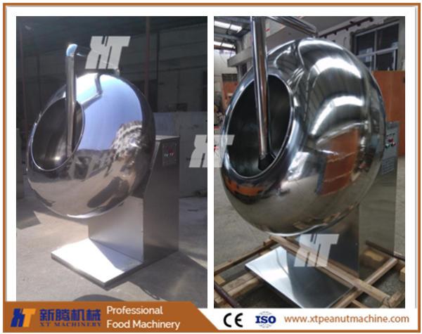 Quality High Productivity Peanut Coating Machine Sugar Candy Coating Machine For Snack Industry for sale