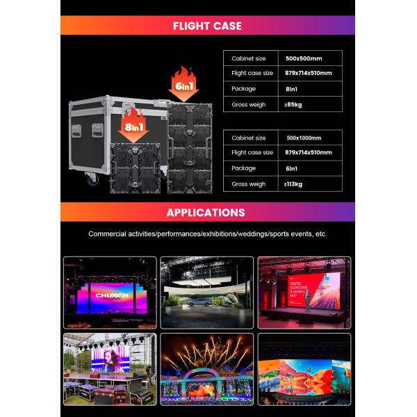 Professional P4.81 Stage Rental LED Display with Die-casting Aluminum Cabinet for Rent