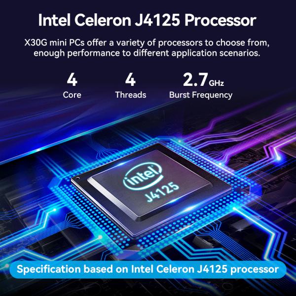 Intel Mini Industrial Fanless PC With DDR4 8G MSATA SSD Dual LAN HD Display Linux