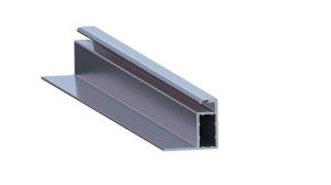 China AA10 Aluminium Solar Mounting Frame Bracket Electrophoresis Anodizing wholesale