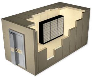 China 200mm S&amp;G Code Lock Bank Vault Room , Lock Combination Vault For Luxury Homes wholesale