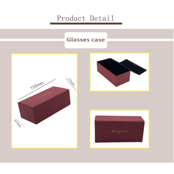 Super Big Novelty 15.5cm Square Handmade Glasses Case