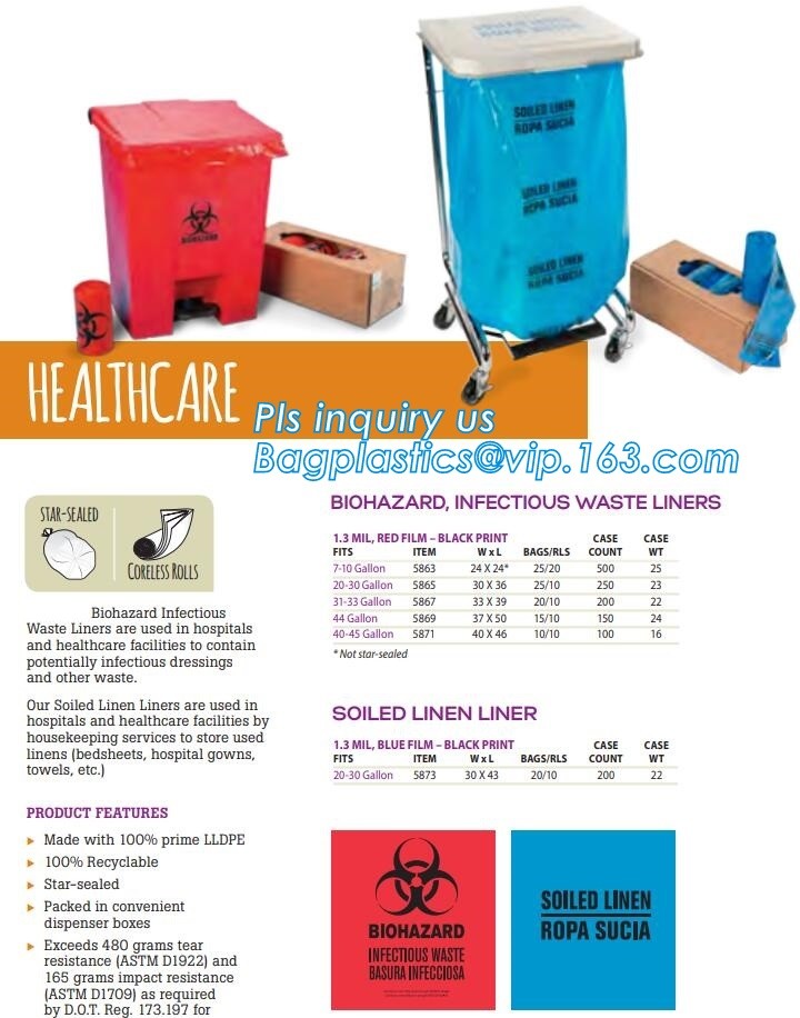 biohazard specimen Zip lockk bag with pocket, recycled custom printed ldpe 3 layers specimen bag Zip lockk bag, pac, pacrite