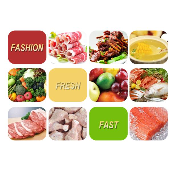 Durable Commercial Kitchen Refrigerator , Large Commercial Refrigerator 2 - 8℃