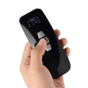 China 1D Compact Mini Barcode Scanner 2.4G Wireless Portable Qr Code Scanner Bluetooth wholesale