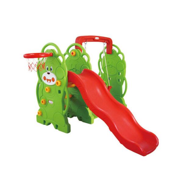 Eco Friendly LLDPE Kids Swing Slide 20 Cm Diameter Size 1 Year Warranty