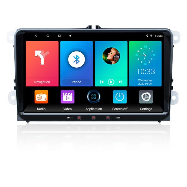 Quality 2 Din 9 Inch VW Android Car Stereo Multimedia GPS Navigation Carplay Android Auto Player for sale