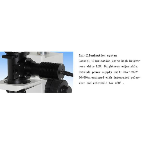 DIC Infinity Optical System Digital Metallurgical Industrial Microscope with LED Illumination