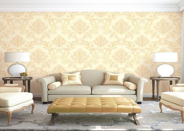 Quality Eco-friendly Embossed Non-pasted PVC Vinyl Modern Removable Wallpaper For Home Administration for sale