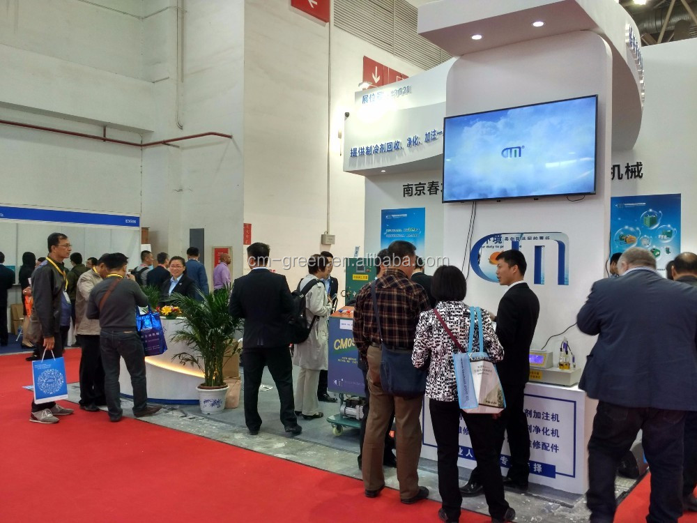 A/C Freon Refrigerant Split Charging Filling Machine R134a R404a Gas Recovery Recharge Machine