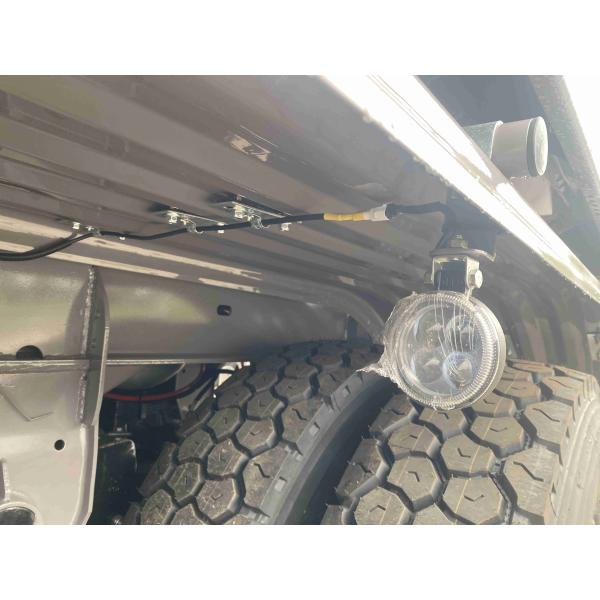 A 100 ton dump truck overturned in a Chinese factory, and a 3-axle-4-axle semi-trailer dump truck trailer is available for sale