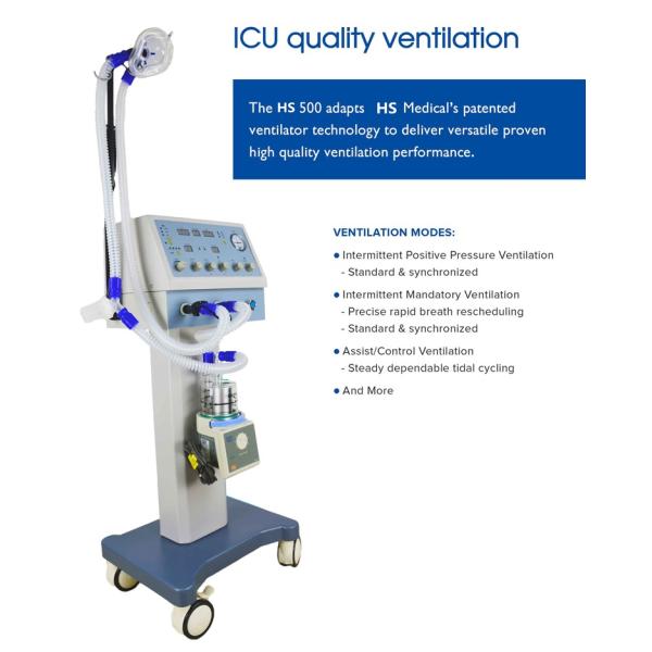 Acute Mechanical Ventilator Machine / Cardiopulmonary Resuscitation Non Invasive Ventilation Machine