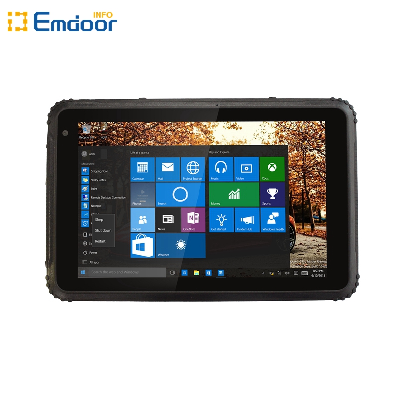 Capacitive Touch Screen 8 inch Android Panel PC for Utility Field Service 2020 Emdoor
