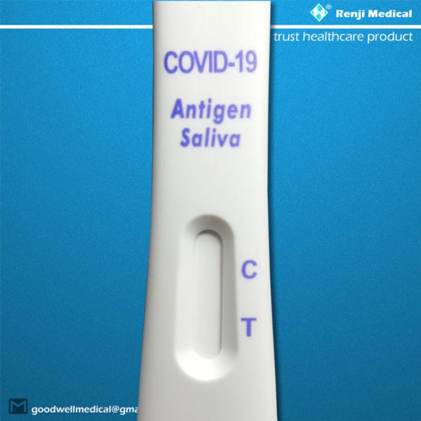 Quality 5 sets / box Antigen Rapid Testing Kit , 15 min Covid 19 Detection Kit for sale