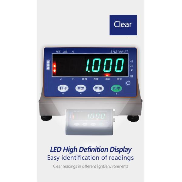 Customized Support SOHE 15KG Waterproof Digital Table Scale with and Lithium Battery