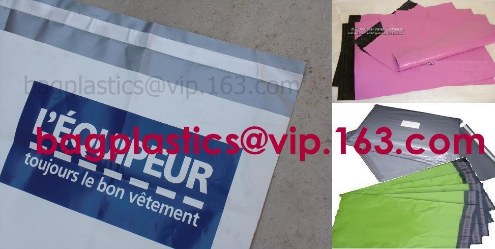 cornstarch made biodegradable and compostable courier mailing plastic shipping packaging bag with custom logo CLOTH PACK