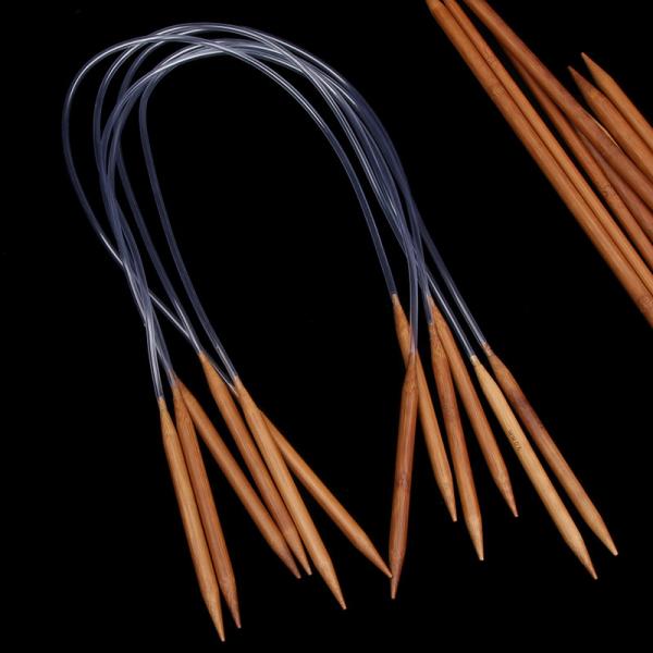 Quality Pet Clothes Bamboo Circular Knitting Needles Transparent Tube for sale