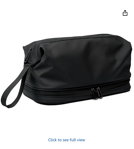 Large Travel Toiletry Bag for men women,Makeup Organizer Bag, Dopp Kit,Waterproof Hanging Cosmetic Bag for Toiletries Accessories