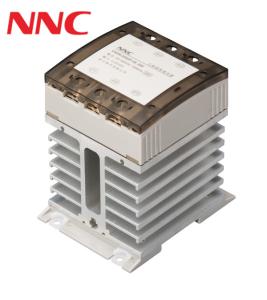 China UL Certified three phase Solid State Relay CAG6-3/250F-38 10A-40A with Heat Sink and DIN-Rail Mounting wholesale