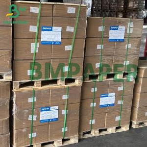 China 60gsm Kraft Wrapping Paper Roll 15mm 19mm Width For Straw Paper Striped Red Color wholesale