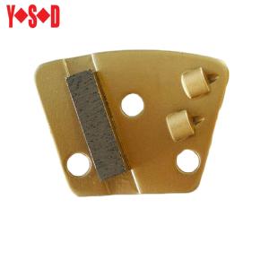China Blastrac Trapezoid Diamond Grinding Shoes Wet / Dry Available wholesale