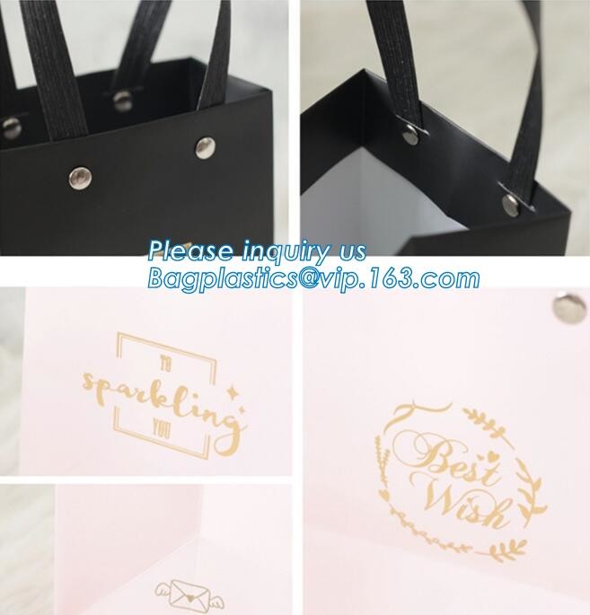 Customized Cut Printed Coated Paper Shopping Bag with Matt Lamination,rope handle custom logo printed white paper bag