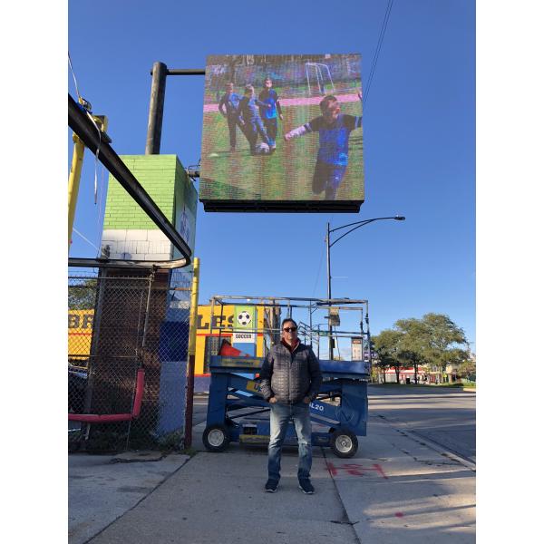 P8 P10 Full Color Double Side Dooh Display Outdoor Led Display Billboard Screen