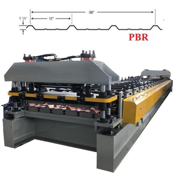 Quality PBR Panel Max Rib Panel  Ag Panel Metal Roofing Sheet Rolling Forming Machine for sale