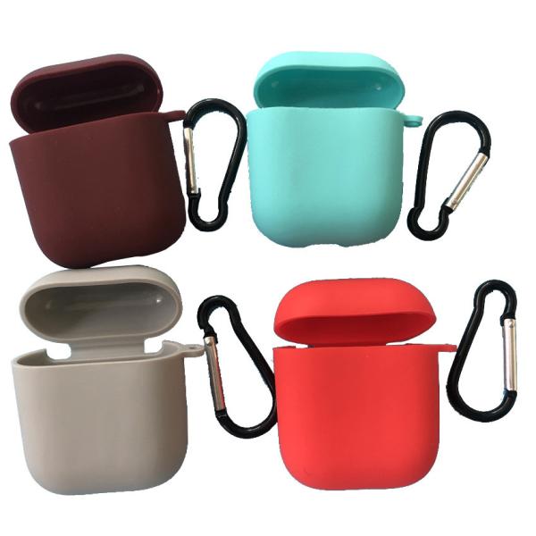 Quality Universal Liquid Silicone Wireless Earbuds Case Cover 2nd Generation Drop Proof for sale