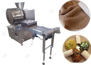 China Automatic Injera Making Machine / Spring Roll Wrapping Machine 0.3-2mm Thickness on sale