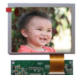Quality 640x480 Lcd Display Panel 250 Luminance , Hd Tft Display 4 / 3 Aspect Ratio for sale