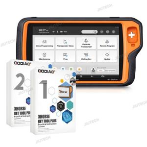 China Xhorse VVDI Key Tool Plus Pad Plus Key Programmer With Free Practical Instructions 1&2 Two Books on sale