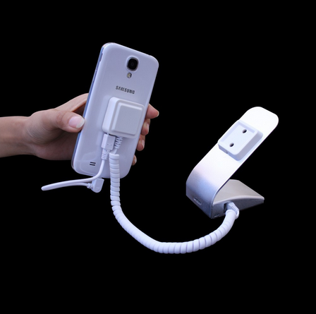 2019-Cell phone security display stand alarm with charging in high quality-1013st