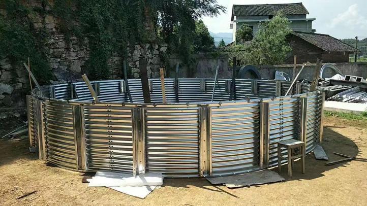 Simple Piston Hydraulic Tank Jacking System 4 for Grain Silo Tank Jacking System