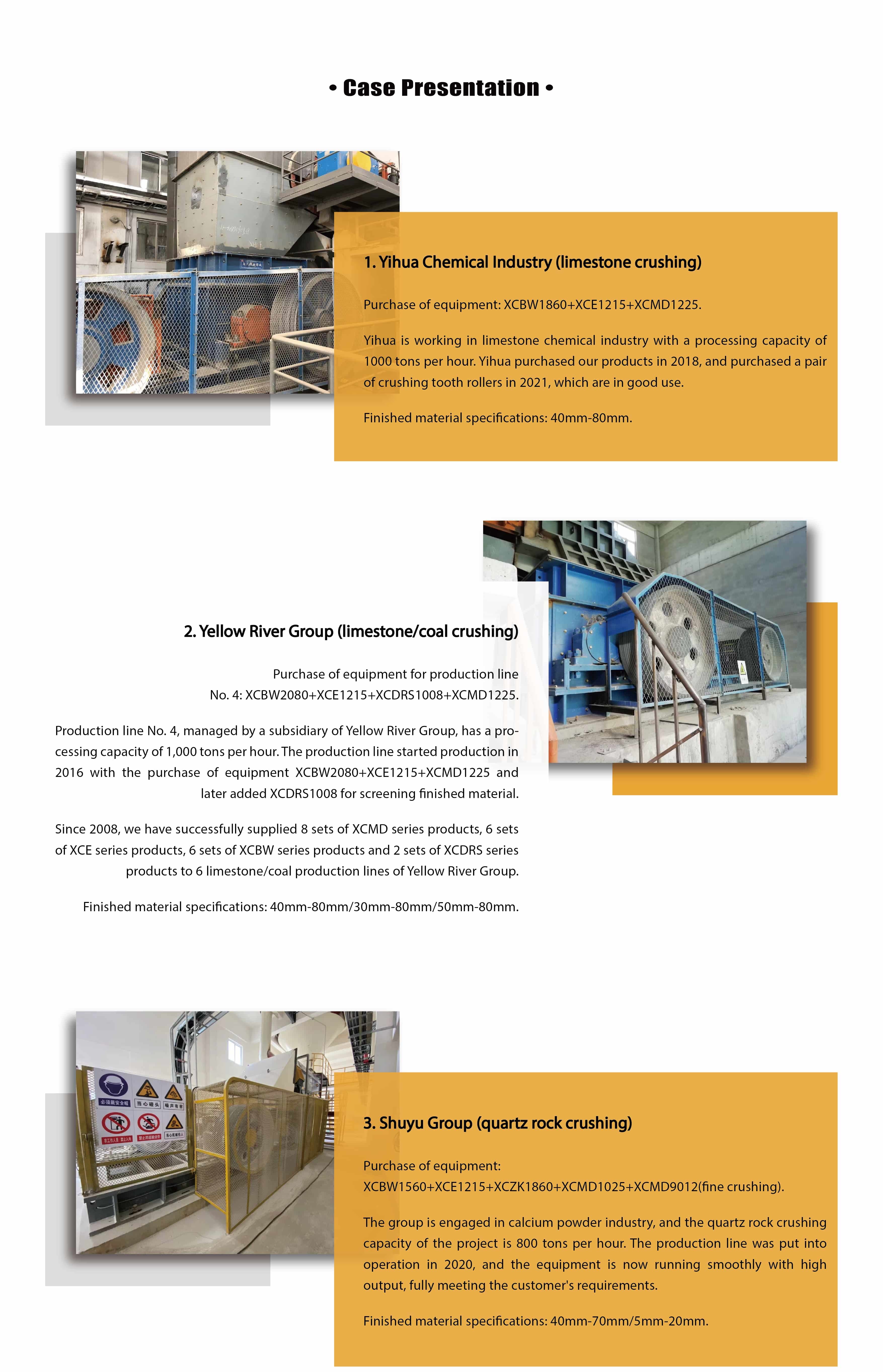 300 To 850t/H Roller Screening Machine Rock Sifter Machine Ore Crushing High Throughput