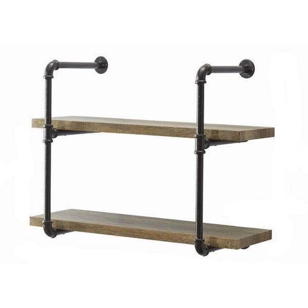 3/4" Retro Flanges 1/2 Inch X 5 Inch Connectors Pipe Cast Iron Bookshelf Office Organizer Storage Shelving Bookshelf