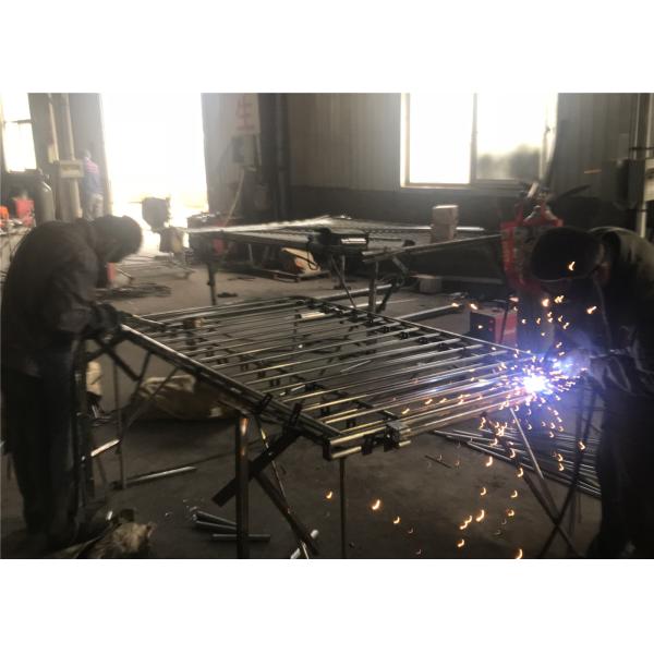 Galvanized Temporary Fence Crowd Control Barrier