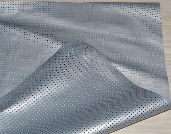 Quality Portable Silver Projection Screen For 3D Movie , Perforation Waterproof for sale