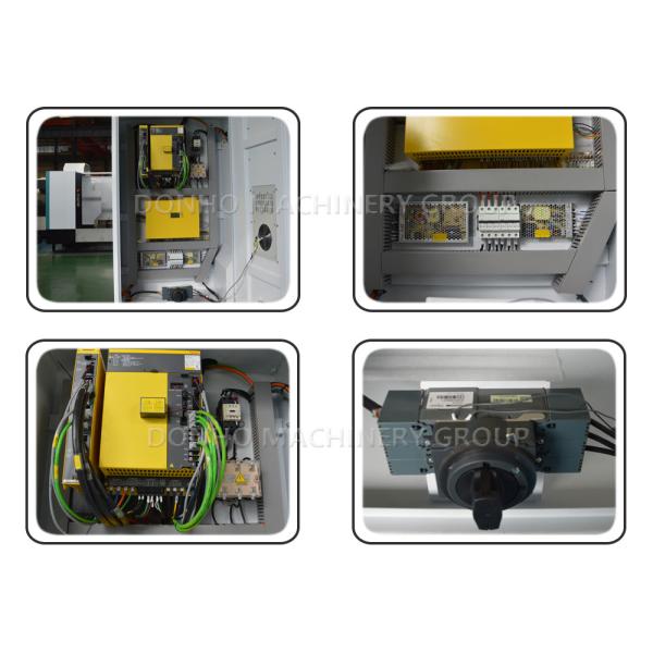 FANUC Spindle Motor CNC Vertical Machining Center For Zinc Processing