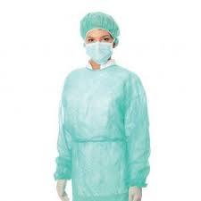 China Antibacterial Disposable Chemical Suit , Medical Doctor Gown Sterilized Waterproof wholesale