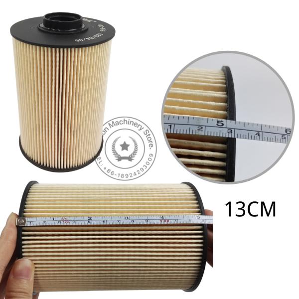 4676385 4649267 Excavator Fuel Filter Paper For ZX240-3/330-3 SH210-5/240-5/350A-3 Ex470/870h
