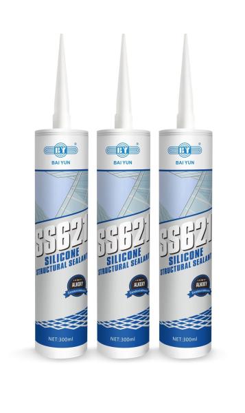 Quality SS621 One Part Structural Glazing Neutral Cure Silicone Caulk BAIYUN for sale