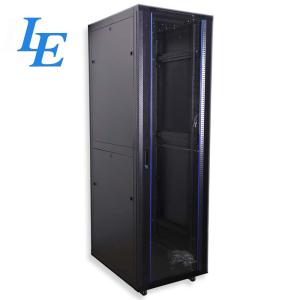 China SPCC 19&quot; Rack Enclosure Server Cabinet , Floor Mount Network Rack Customized Size wholesale