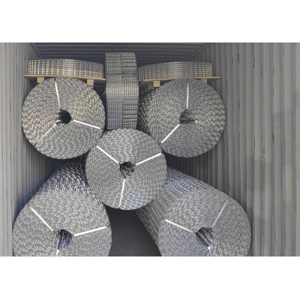 1.8mm Thickness 280Meters Length Steel pipe winding mesh For Gas & Oil Pipeline