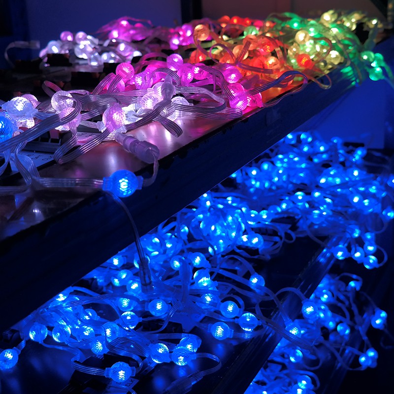 Christmas Color Changing Flexible 3D Pixel Light With Transparent Crystal