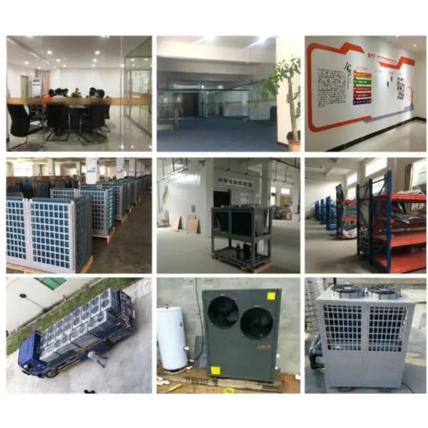 DC Inverter Compressor Commercial Air Source Heat Pump 220V