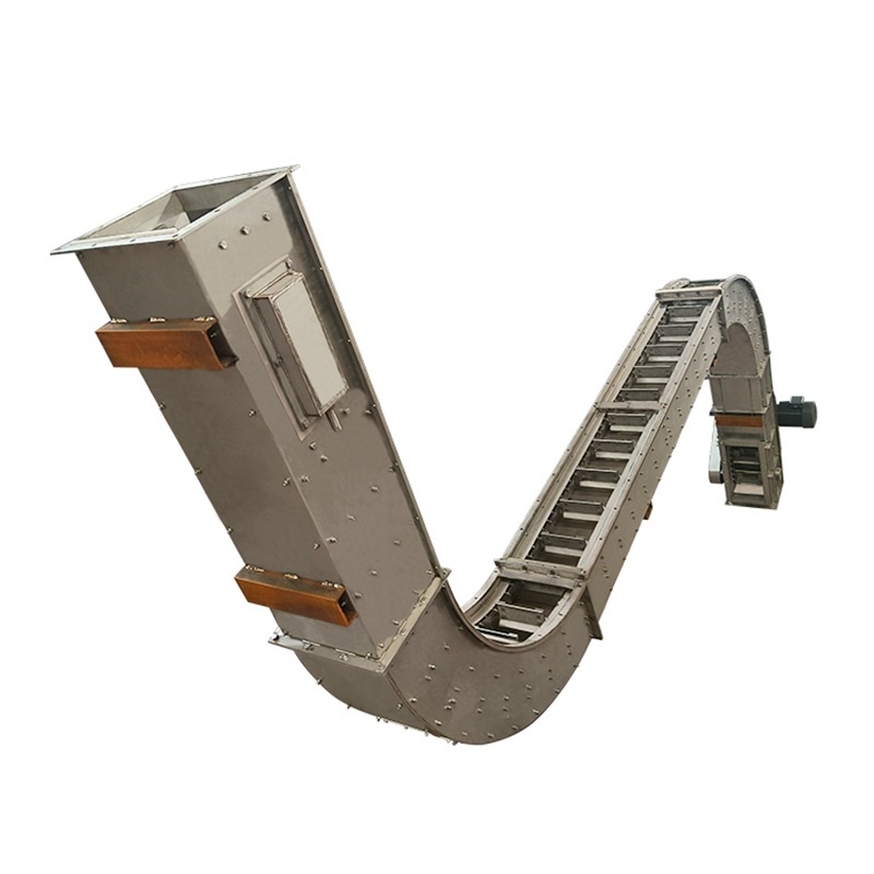 OEM Custom Grain Coal Ash Chip Embedded Scraper Transporter Conveyor