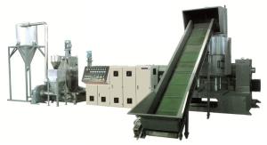 China Heavy Duty Waste Plastic Recycling Pelletizing Machine Full Automatic Control wholesale